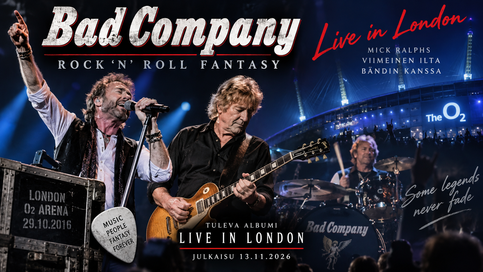 Päivän biisi 21.9. – Bad Company: Rock ’n’ Roll Fantasy