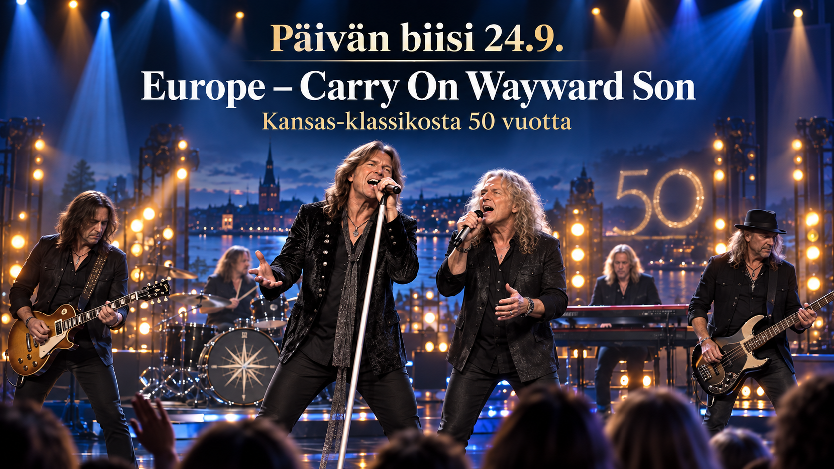 Päivän biisi 24.9. – Europe: Carry On Wayward Son