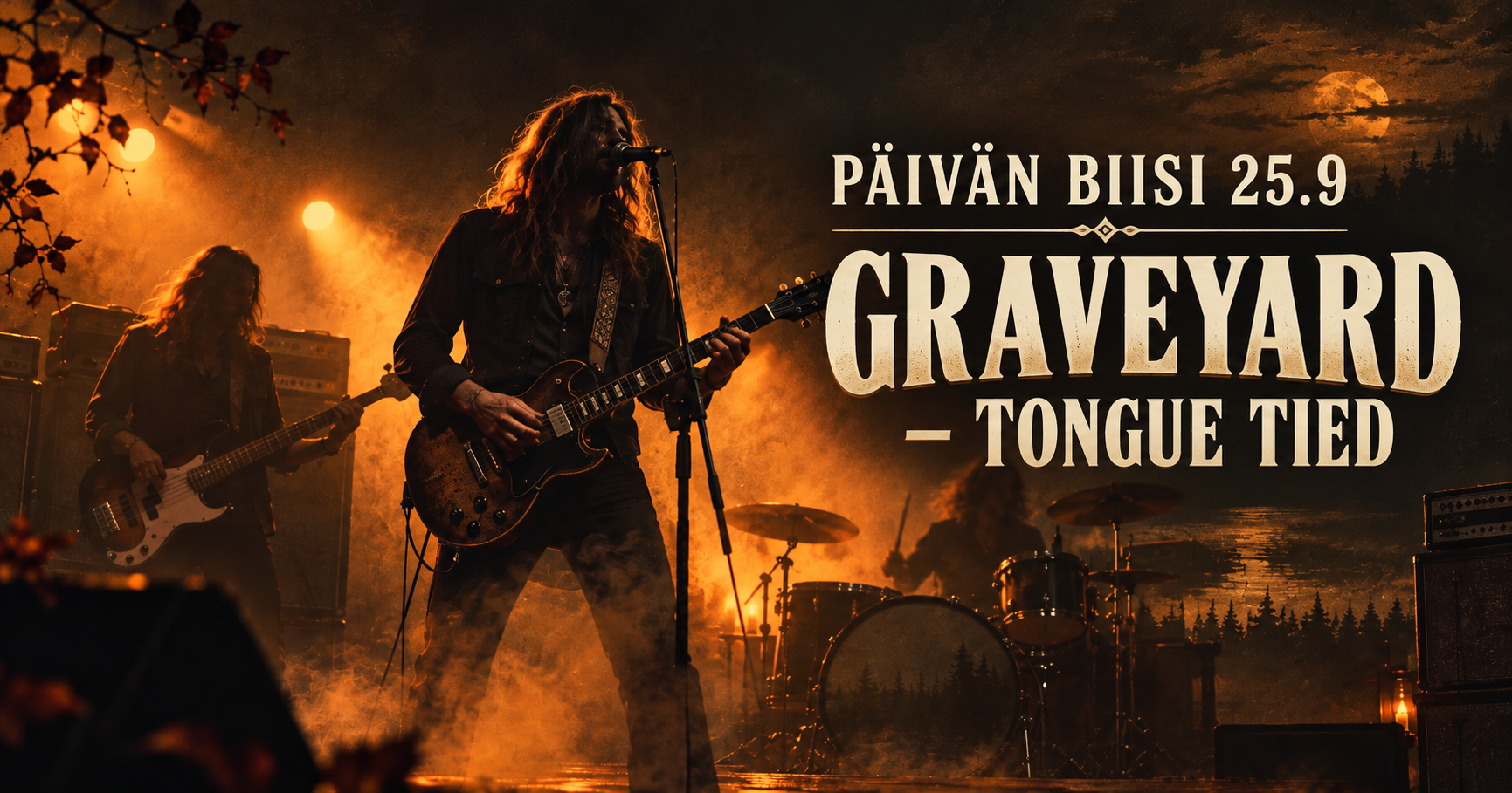 Päivän biisi 26.9.2026 – Graveyard: Tongue Tied