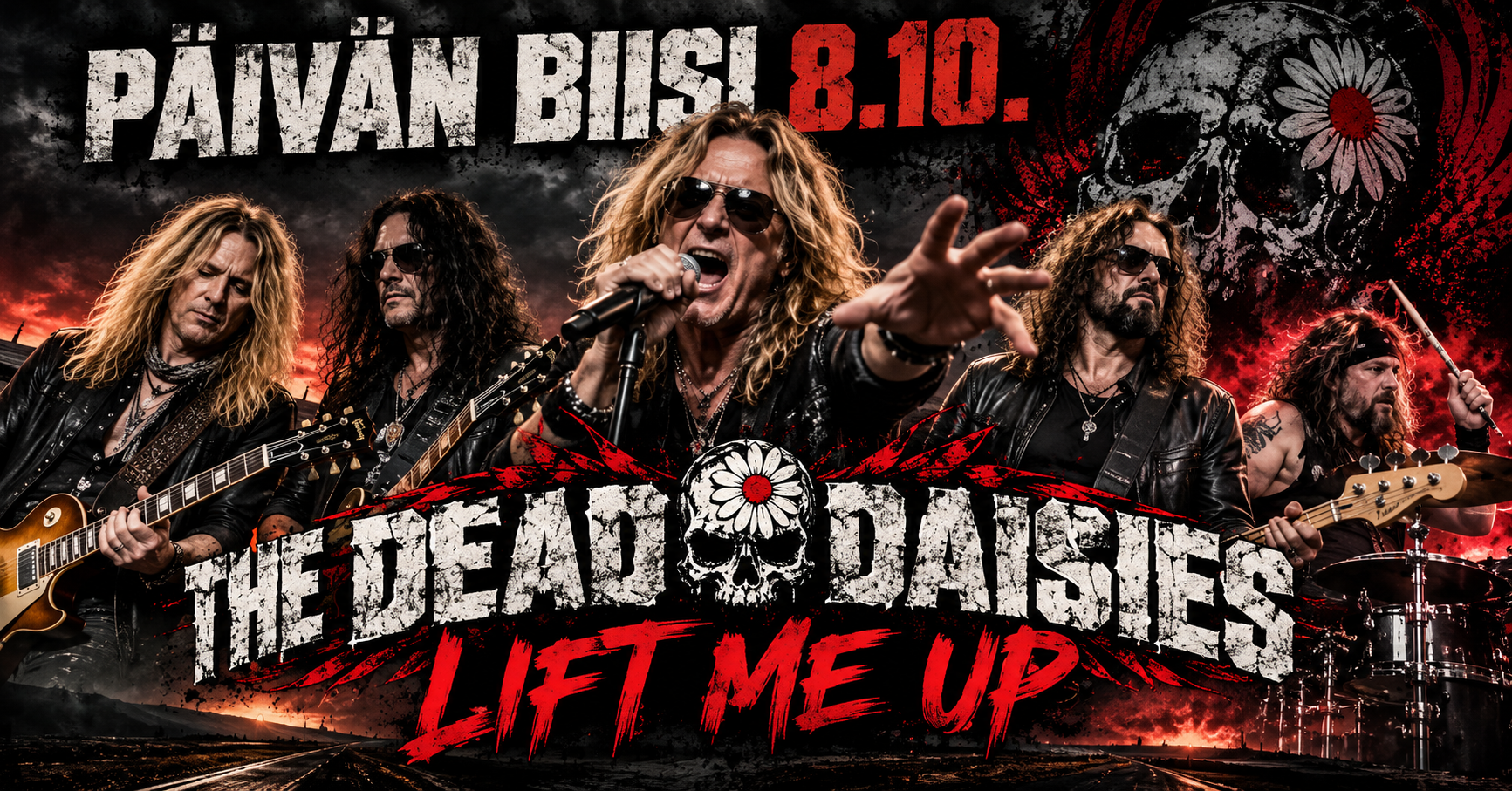 Päivän biisi 8.10.2026 – The Dead Daisies: Lift Me Up