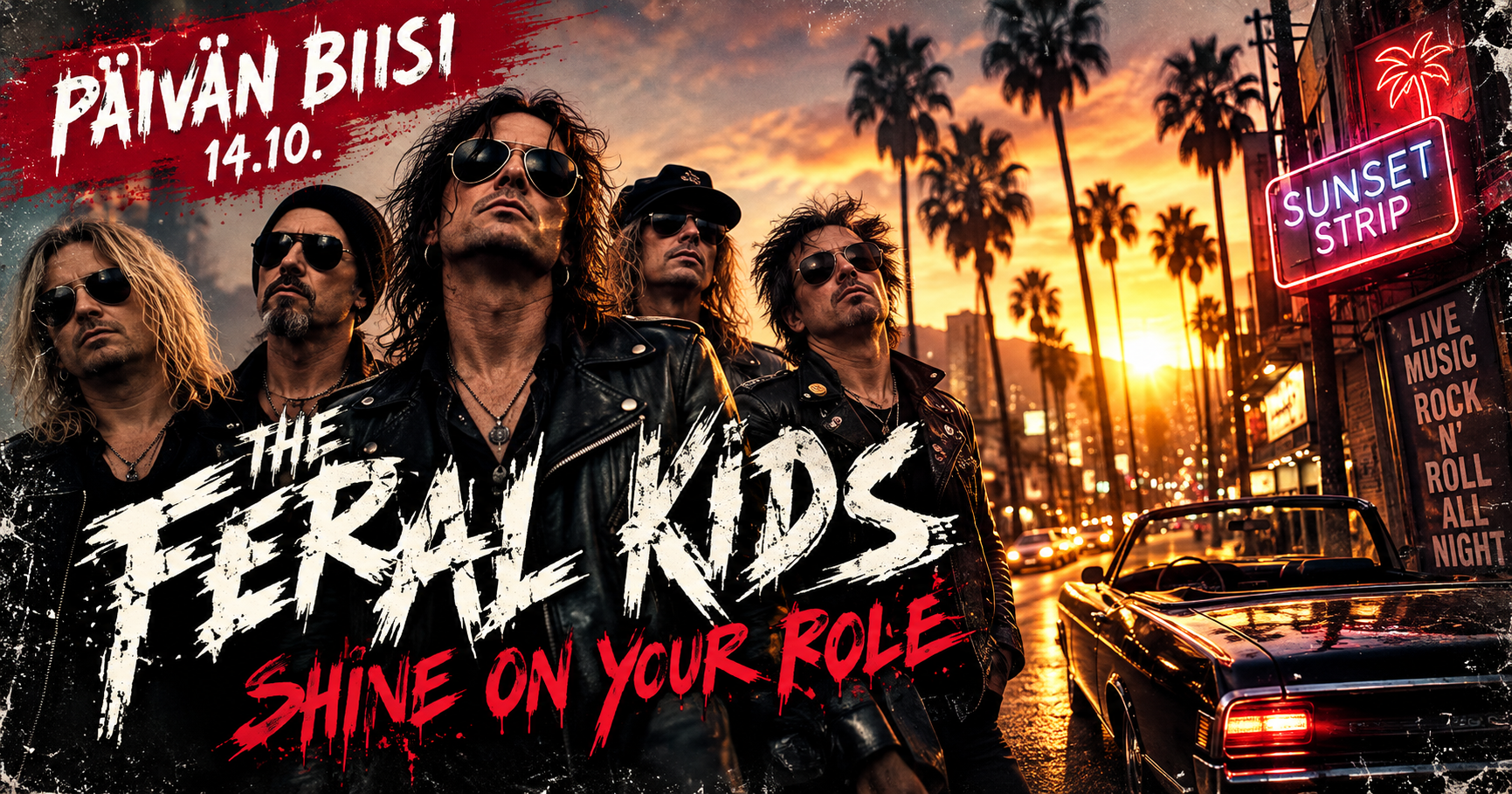 Päivän biisi 14.10. – The Feral Kids: Shine On Your Role